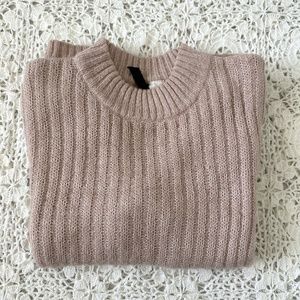 H&M Pink Knit Cardigan